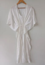 Indian Cotton White Kaftans