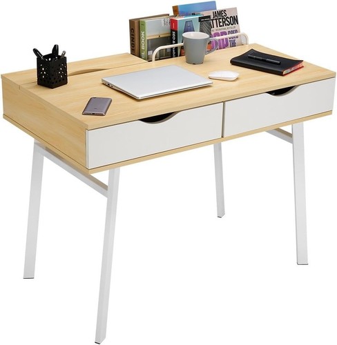 Large computer desk with - desk,