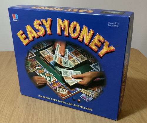 Easy money family board game - board,