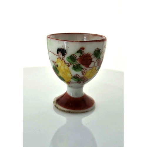 Antique eggcup japanese - antique,