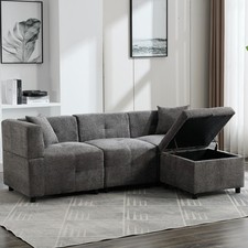 3-Seater Corner Sofa with