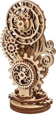 Steampunk clock wooden - clock, 2.0