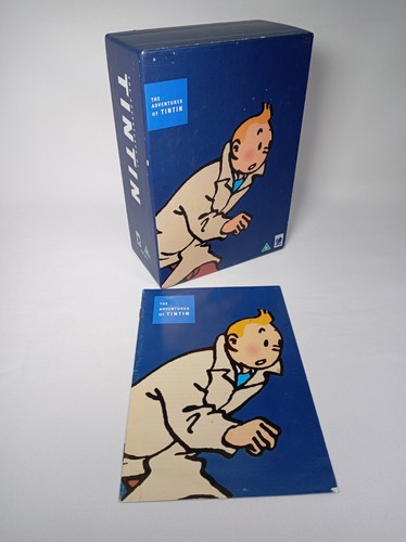 Tintin dvd box - tintin, complete