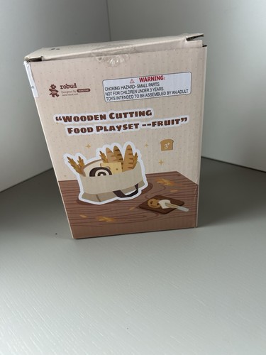 Robud wooden toy - food, for