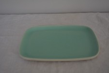 Poole Pottery sky blue oblong dish / tray.