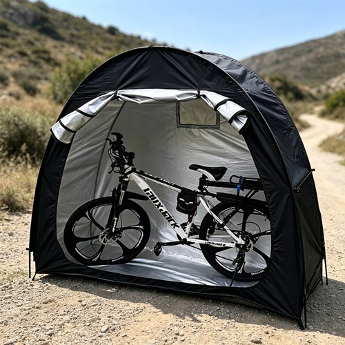 Bicycle storage bike - bicycle, tent