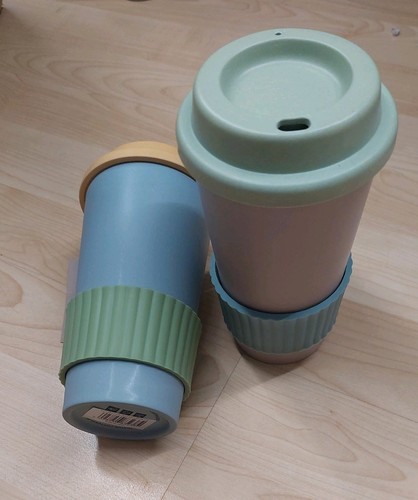Eco reusable travel - mug, 375ml