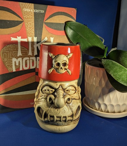 Shrunk monk mug bone glaze - mug,