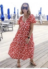 ZARA PRINTED FLORAL MIDI