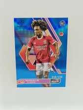 Moreira Jr /150 - 2022/23 Topps Finest Rookie UEFA UCL Blue Refractor Benfica RC