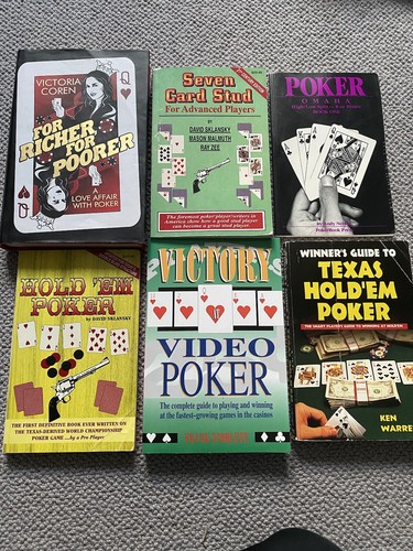 Poker books bundle - poker,