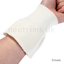Rib knit cuff fabric pair - knit,