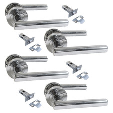 Straight T Bar Chrome Door