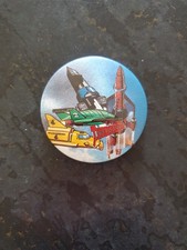THUNDERBIRDS - Vintage Pin Badge - ITC - 1970s - EX