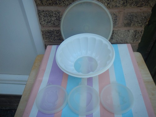 Vintage tupperware jelly - jelly, mould