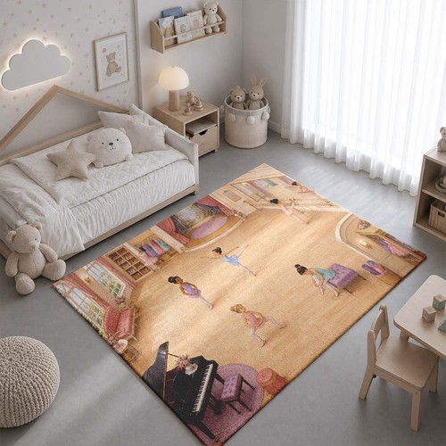 Ballet studio kids - play, mat