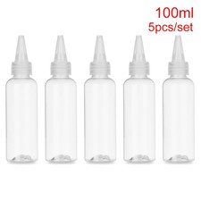 5pcs 10-250ml Clear Empty