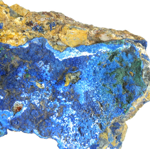 Azurite malachite crystals - &,