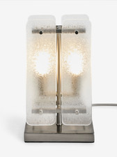 Lipsy Silver Crackle Glass