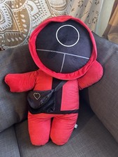 Squid Game Giant Plush Soft Toy ,Red Soldier /Masked Guard 80cm 