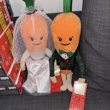 Aldi Kevin the Carrot 2025 Bundle KEVIN & KATIE Soft Toy Christmas Wedding 