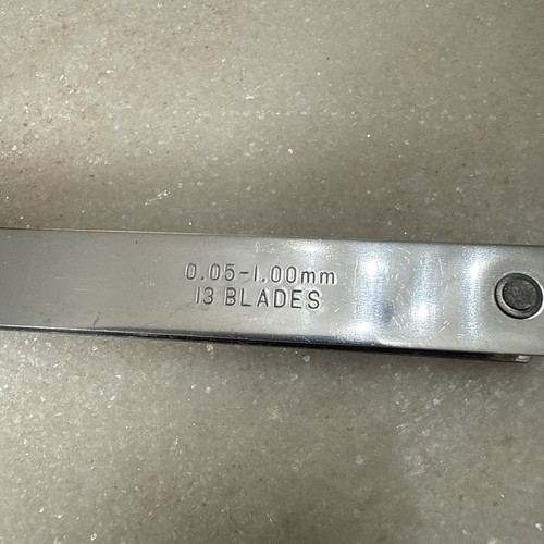 Set feeler gauges - gauges, -1