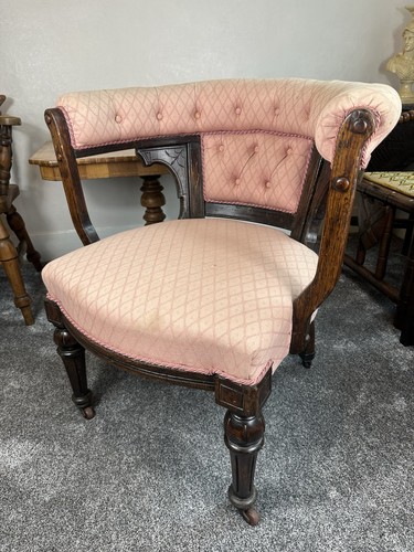 Late victorian tub chair - late,