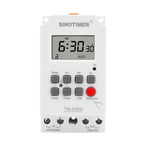 12v 30a weekly - weekly, programmable