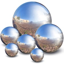 6 Steel Mirror Sphere Hollow