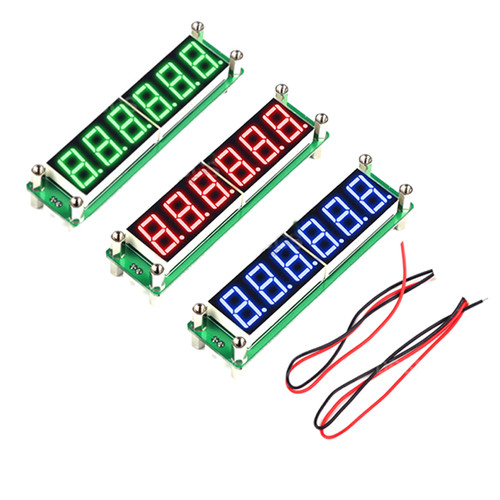 Digits led display signal - 6-digits, rf