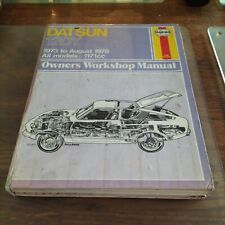 Haynes Workshop Manual For Datsun 120Y