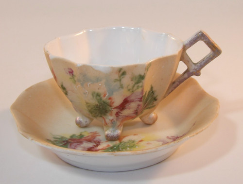 Antique art nouveau - antique, footed