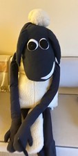 Shaun the Sheep handmade toy White and black big Shaun the sheep 