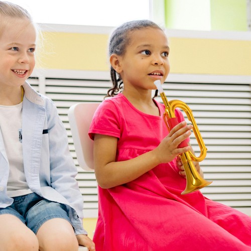 Trumpet instrument childs - instrument,