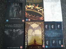 Game of Thrones Seasons 1-6 DVD Boxsets