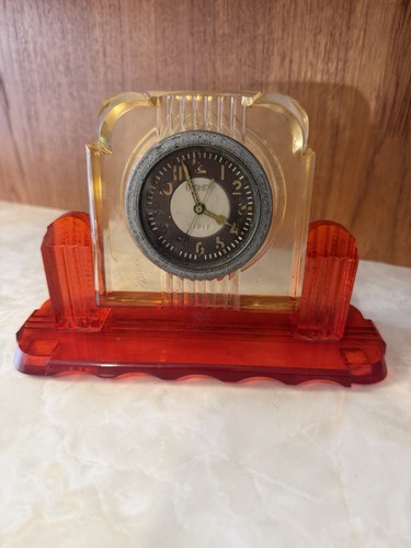 Vintage soviet tank clock - vintage,