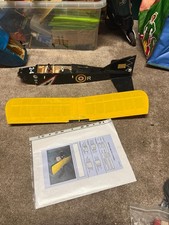 Rc Balsa Model Plane rudder control free flight single channel shark face