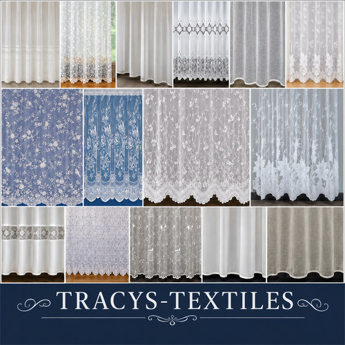 Pretty net curtain slot - curtain,