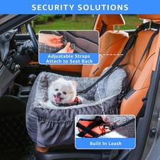 Dog Booster Car Seat - Luxury