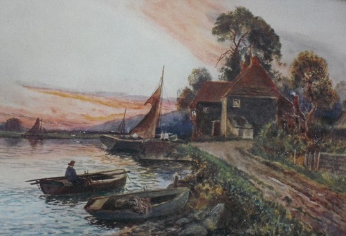 Coastal scenes with fisherfolk - coastal,