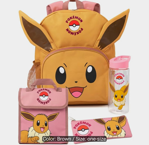 Pokémon eevee kids - kids, backpack