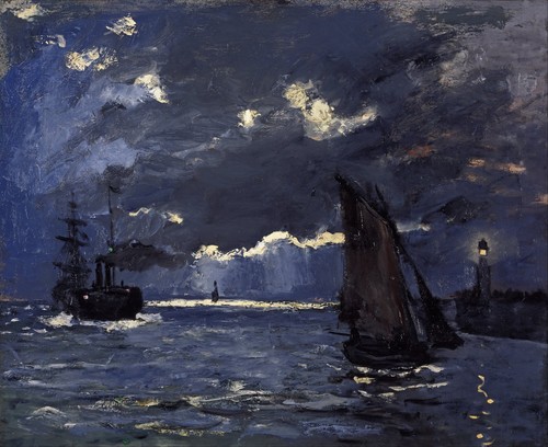 Claude monet seascape - monet,