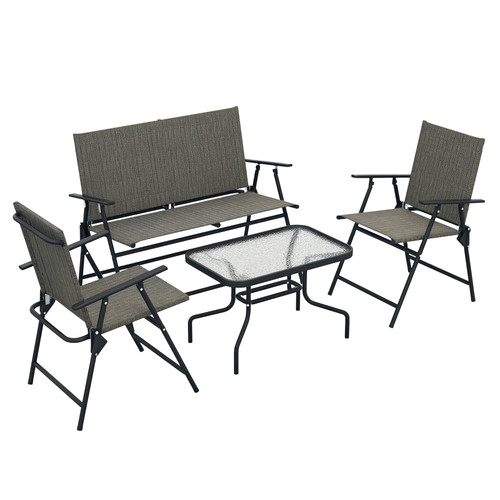 Outsunny patio furniture set - outsunny,