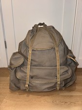 Vintage 1950’s Bergans of Norway Men's Rucksack Backpack Bag Green Canvas