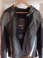 Mens Wolf Motorbike Jacket