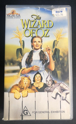 The wizard vhs 1991 - wizard, oz