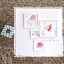 Photo Frames Metal Cutting Die Set , Embossing . Scrapbooking . DIY. W 12