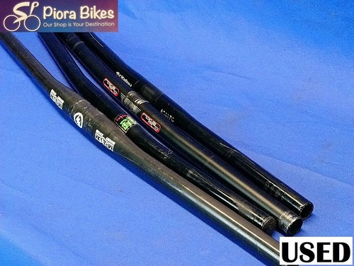 Black bicycle flat - flat, handlebar