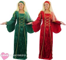 LADIES TUDOR QUEEN COSTUME