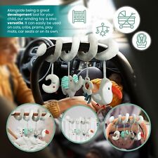 Kyoot Elephant Newborn Baby Toy Spiral Winding Sensory Toy Pram Toy Car Seat Toy